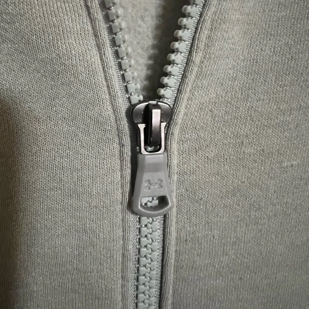 UNDER ARMOUR Activewear‎ Rival Fleece Full Zip Hoodie Jacket Grey Boy's Size XL